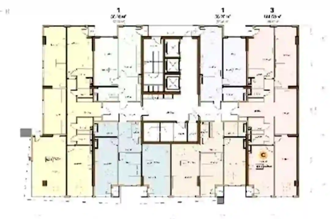 2-к квартира, 4 этаж, 78 м², Шохмансур