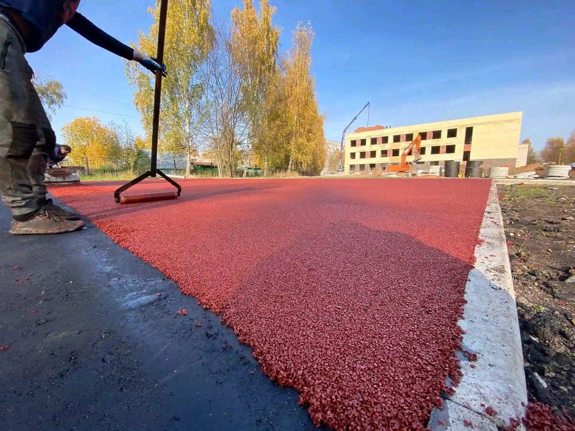 Резиновое  покрытие на заказ в  Таджикистане 