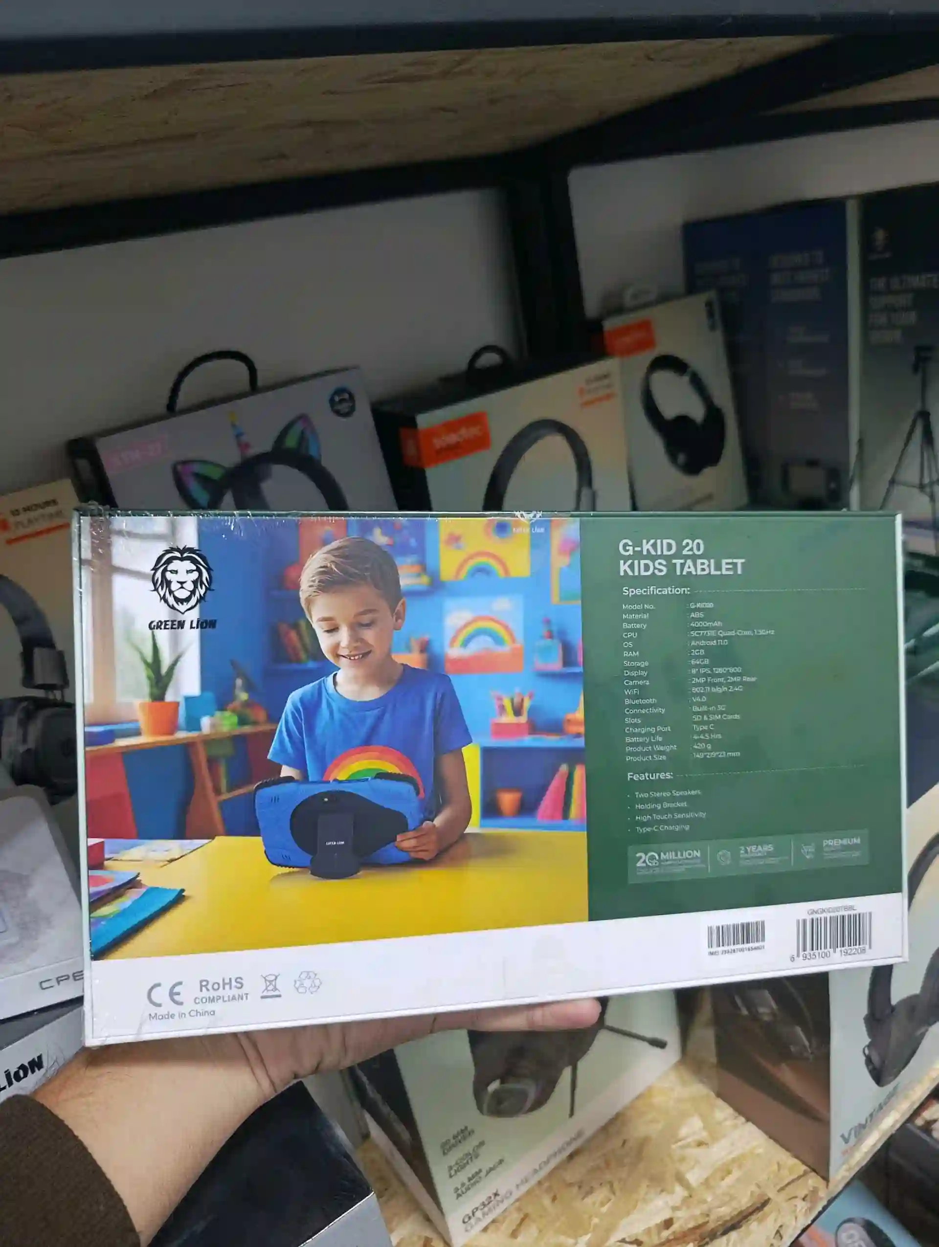 Green Lion G KID 20 Kids Tablet 2/64 гб — миниатюра 2