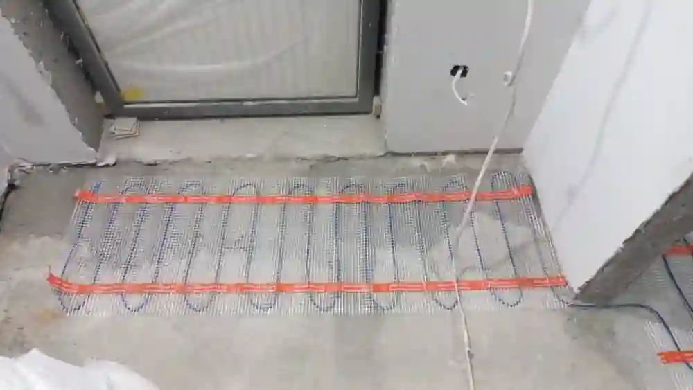 Тёплый пол под кафель матовый 