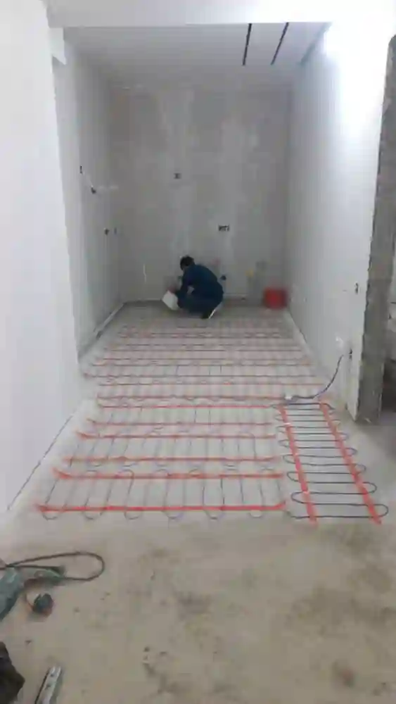 Тёплый пол под кафель матовый 