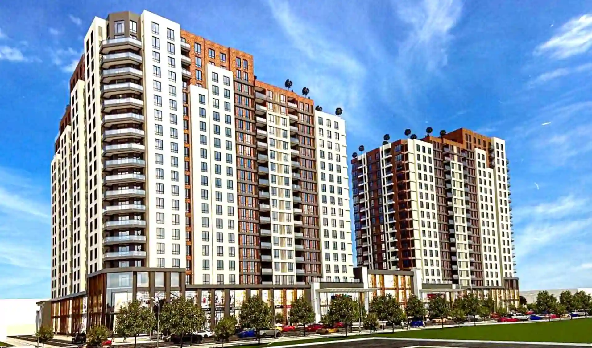 2-к квартира, 17 этаж, 106 м², Исмоил Сомони