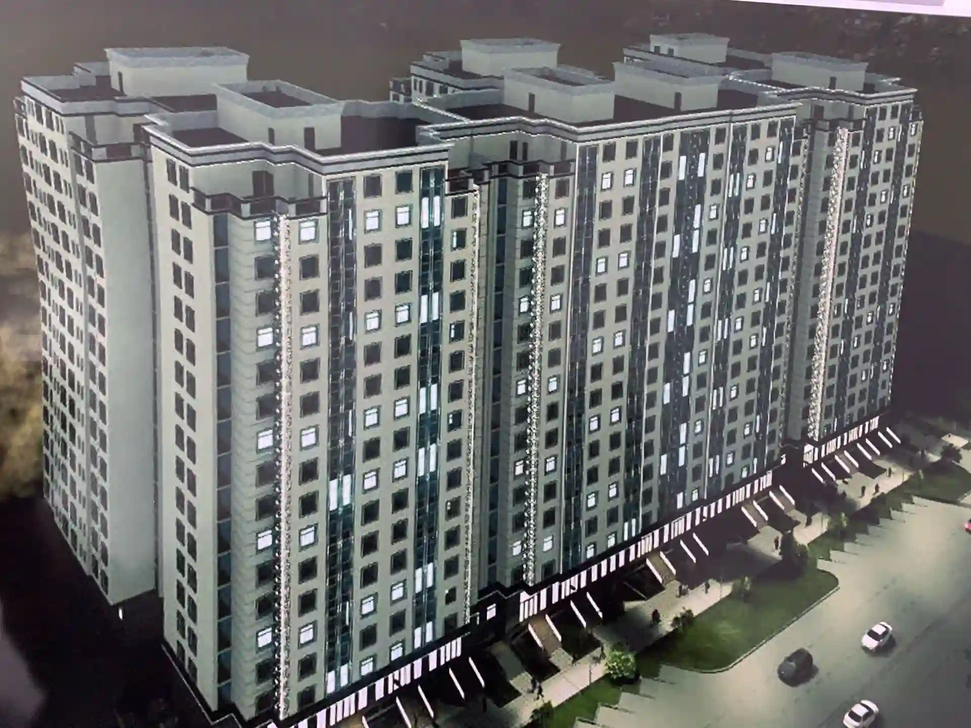 2-к квартира, 13 этаж, 72 м², Рудаки