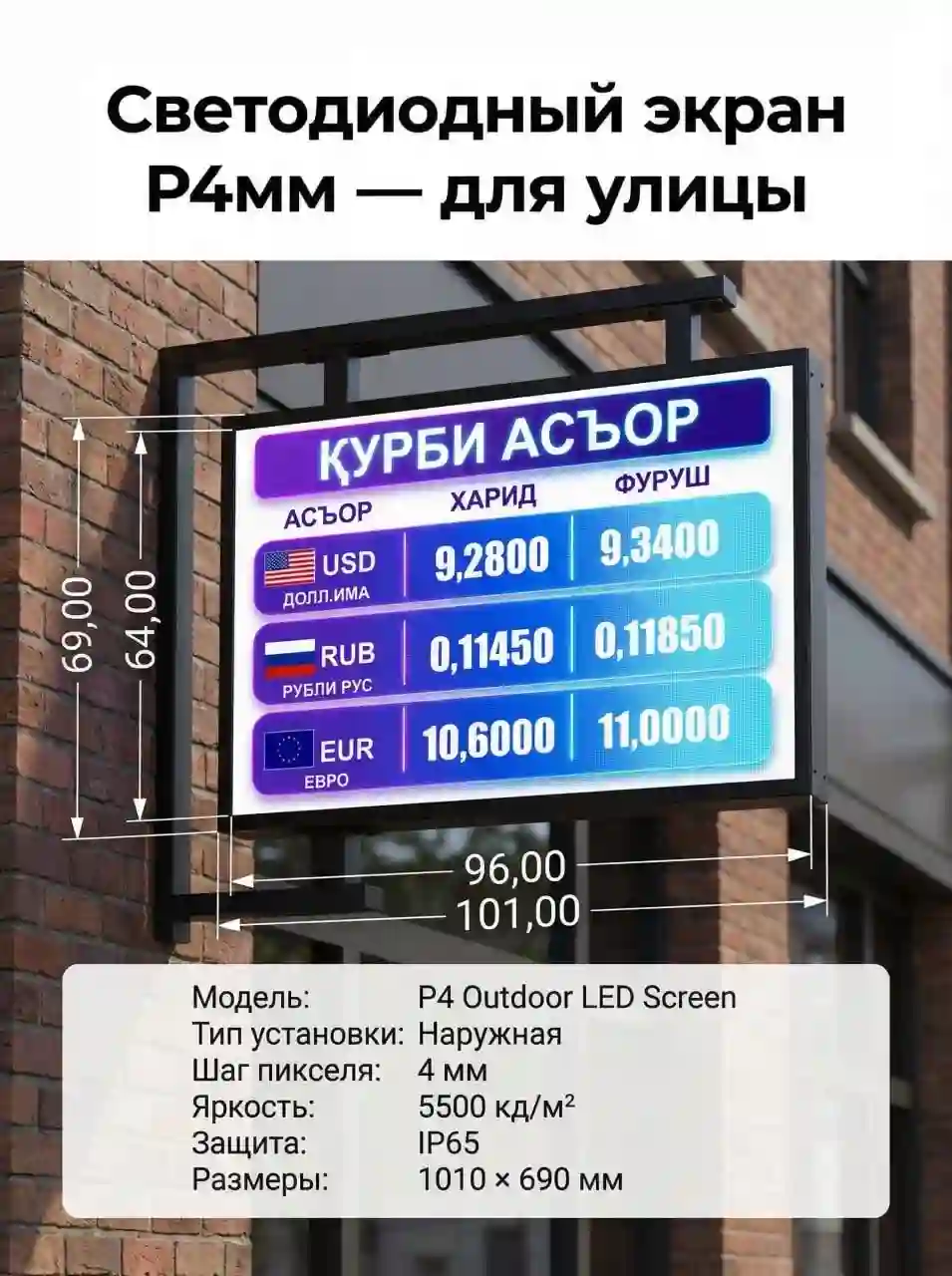 Изготовление светодиодных Led экранов