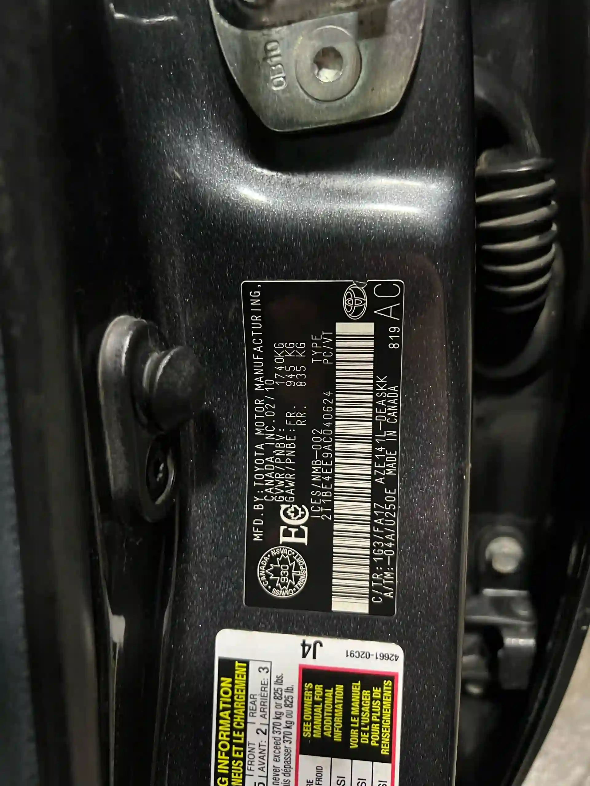 Toyota Corolla 2010