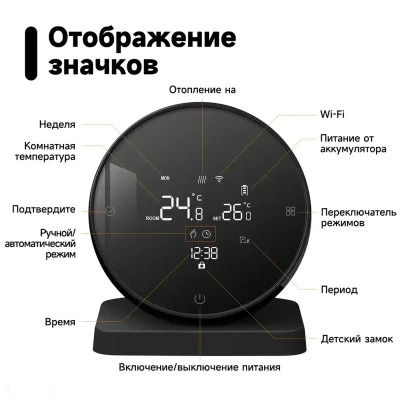 Умный ИК-пульт дистанционного управления с датчиком температуры и влажности