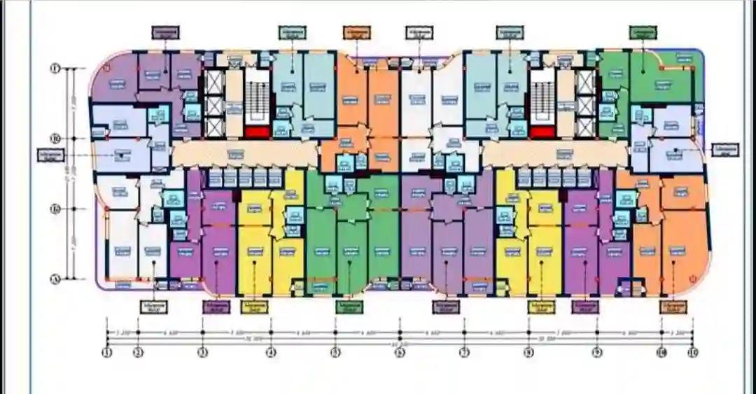 2-к квартира, 7 этаж, 76 м², Исмоил Сомони