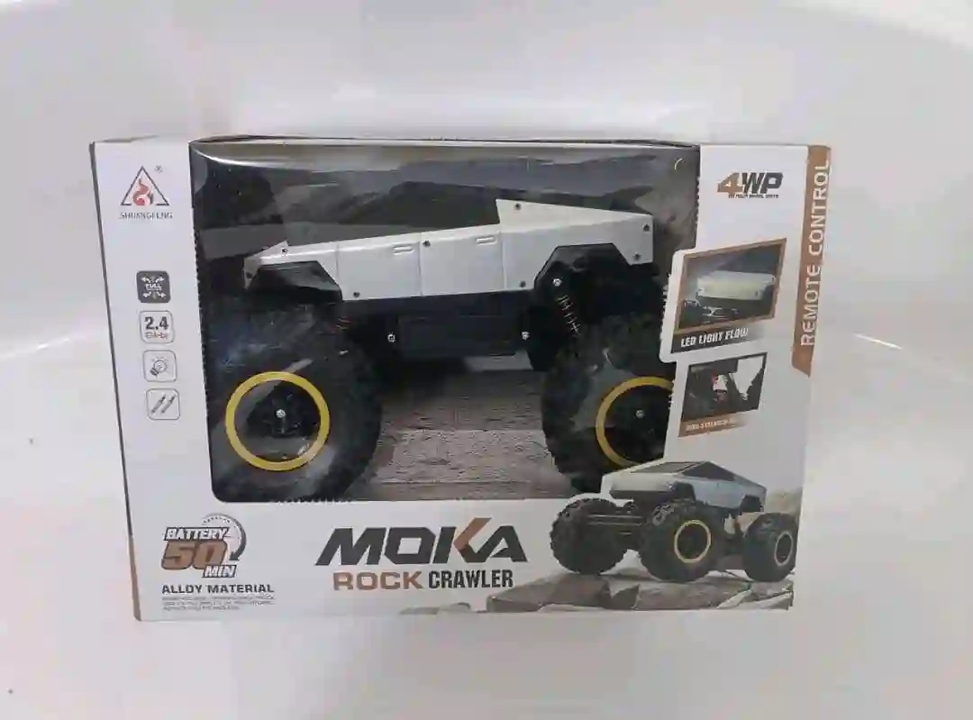 машинка радиоуправлайми игрушечний тесла — миниатюра 3