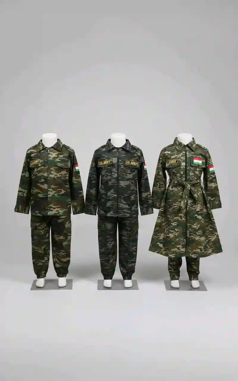 Детские военные формы