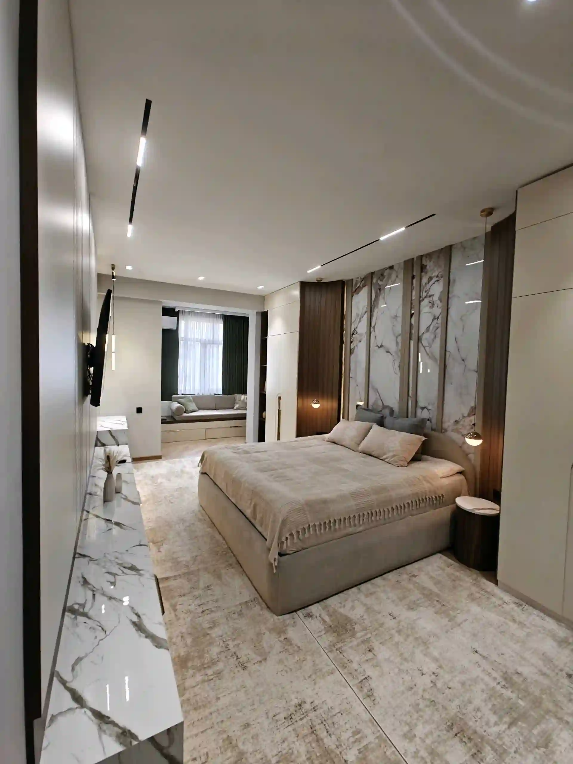 3-к квартира, 18 этаж, 108 м², Шохмансур