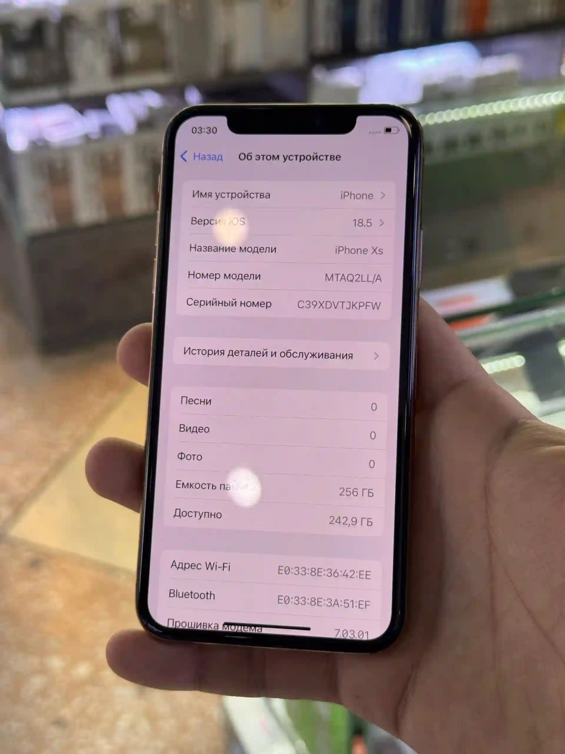 Apple iPhone xs 256 gb