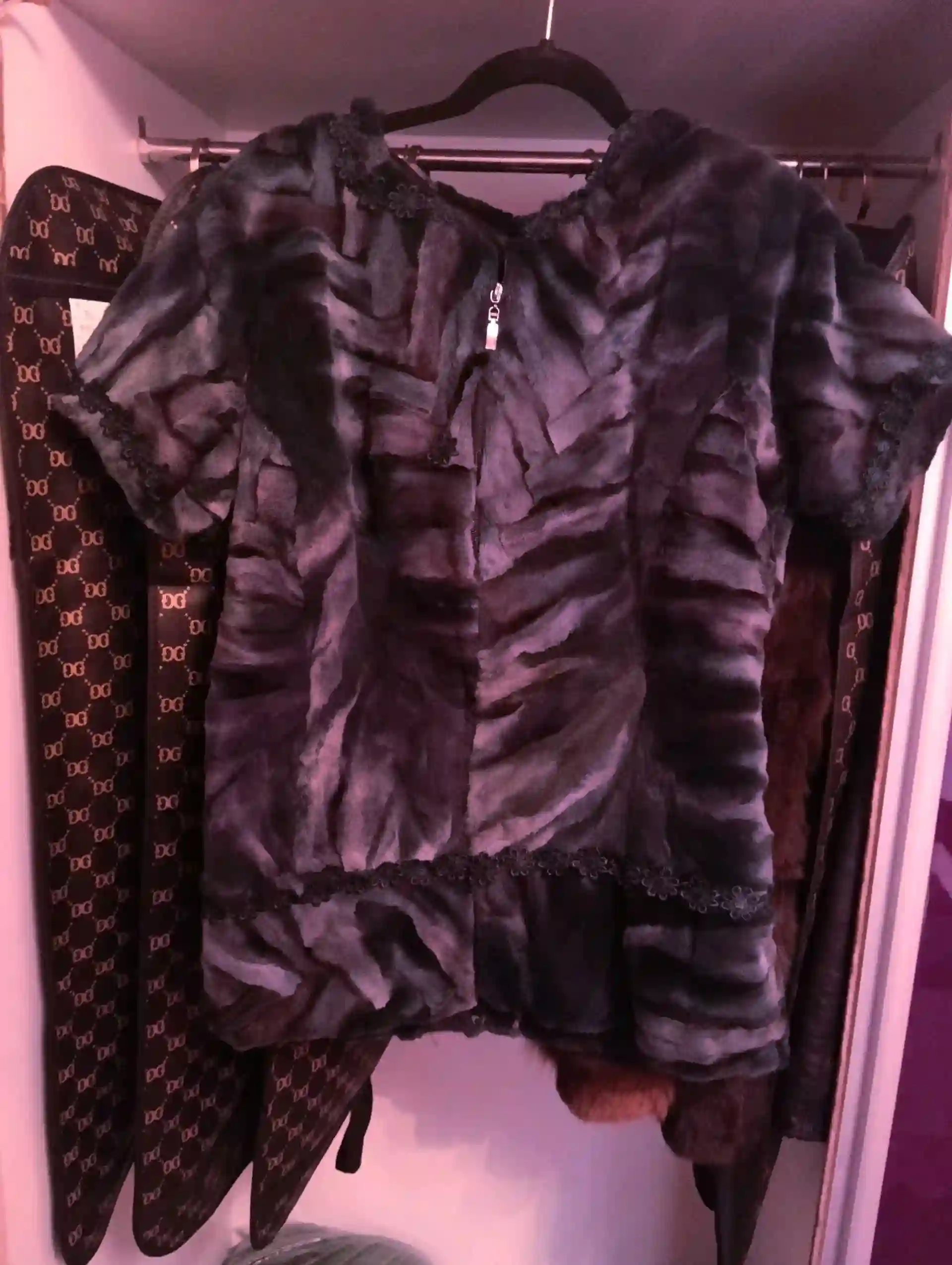 Норковая безрукавка 