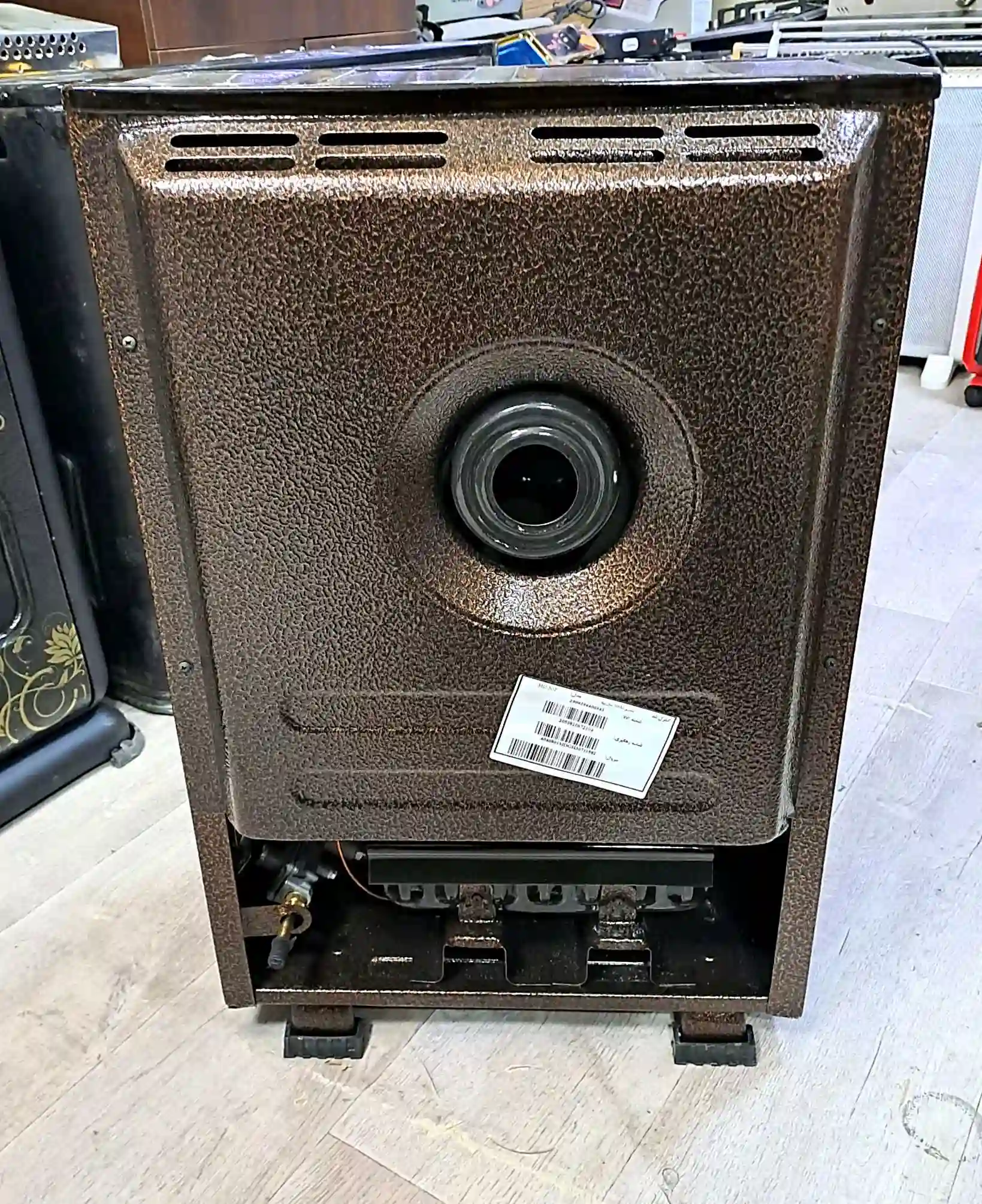 Камин с газ баллон жижиной 