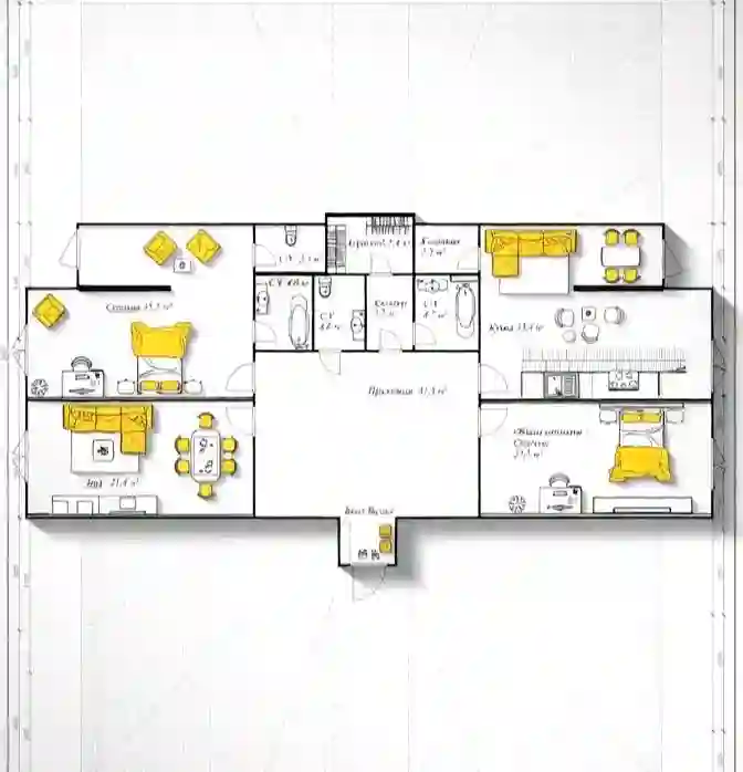 4-к квартира, 5 этаж, 184 м², Шохмансур