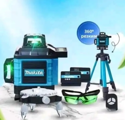 Лазерный уровень 16 линия 360 градусов