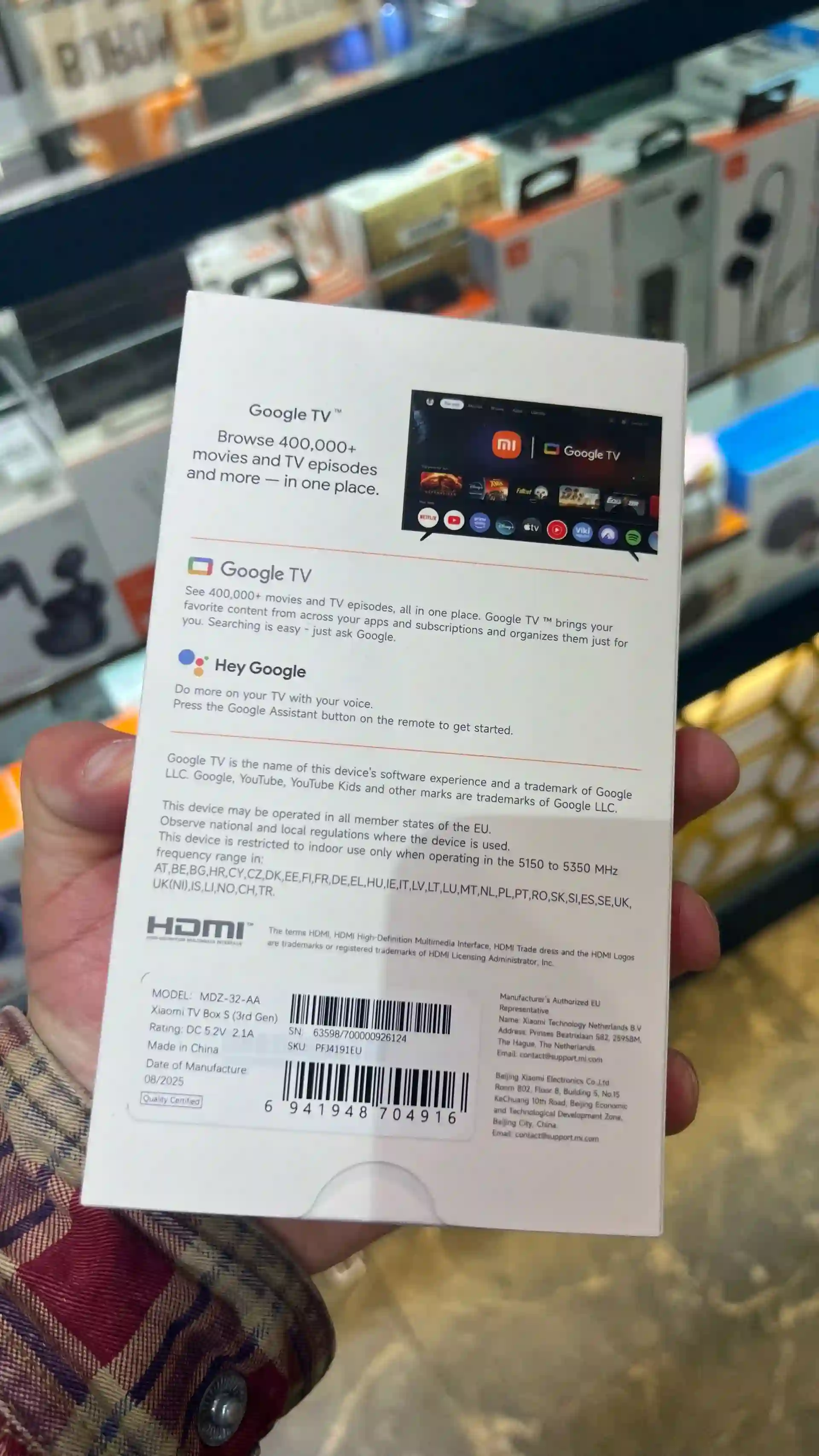 Xiaomi tv box 3rd Gen original 