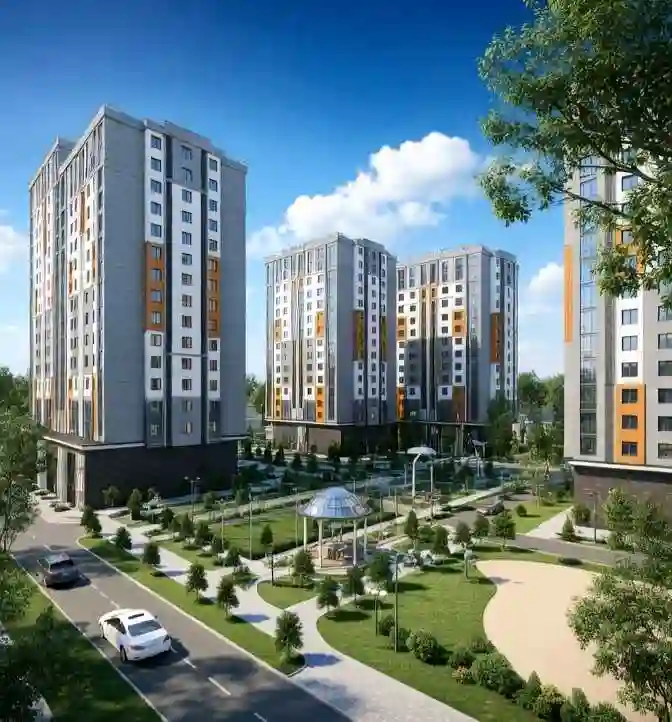 1-к квартира, 11 этаж, 57 м², Шохмансур