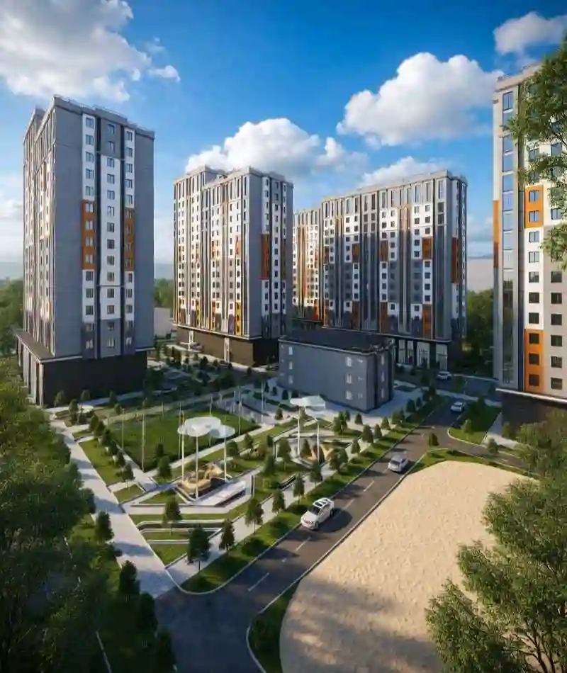 1-к квартира, 10 этаж, 67 м², Шохмансур