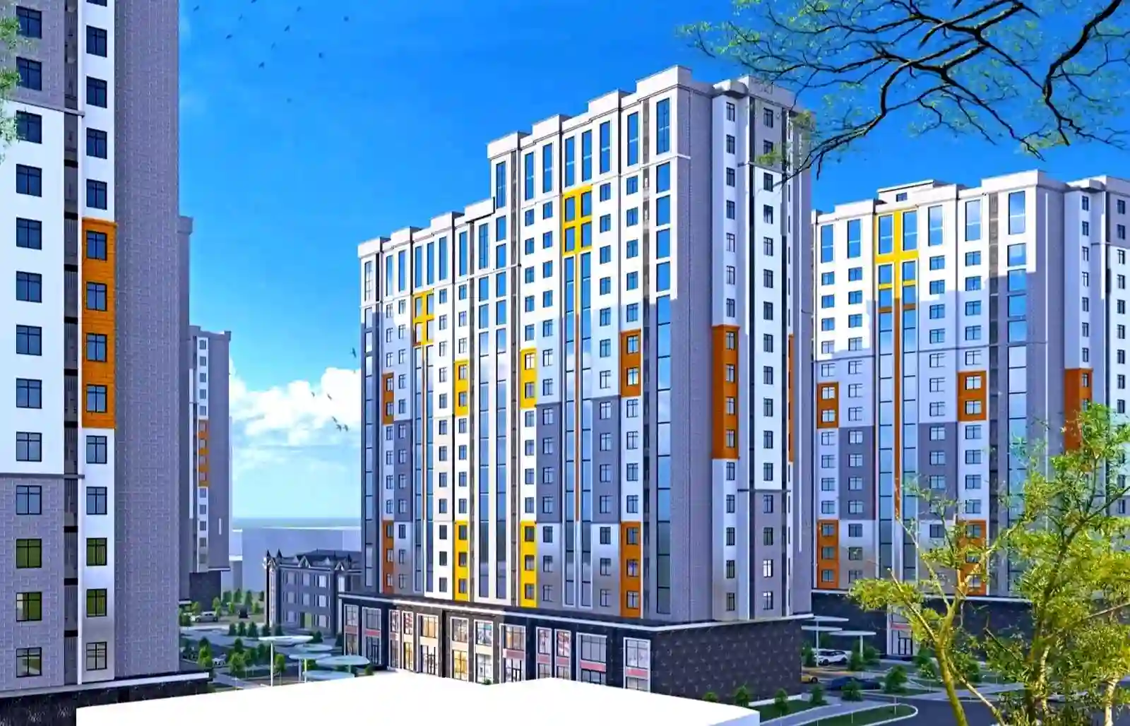 3-к квартира, 10 этаж, 97 м², Шохмансур