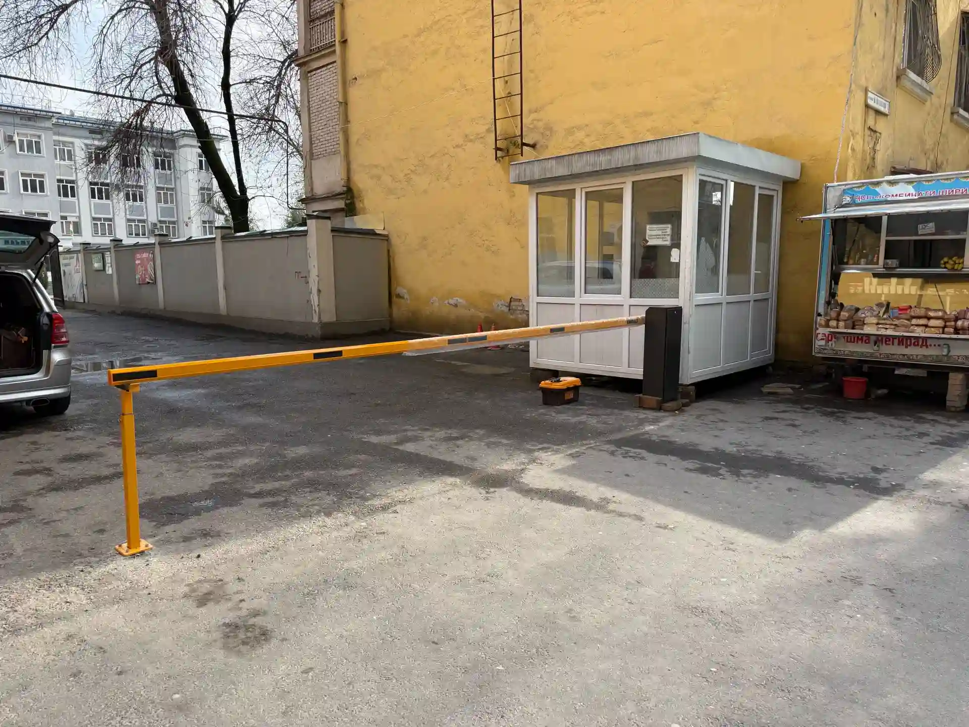 Усиленый шлагбаум