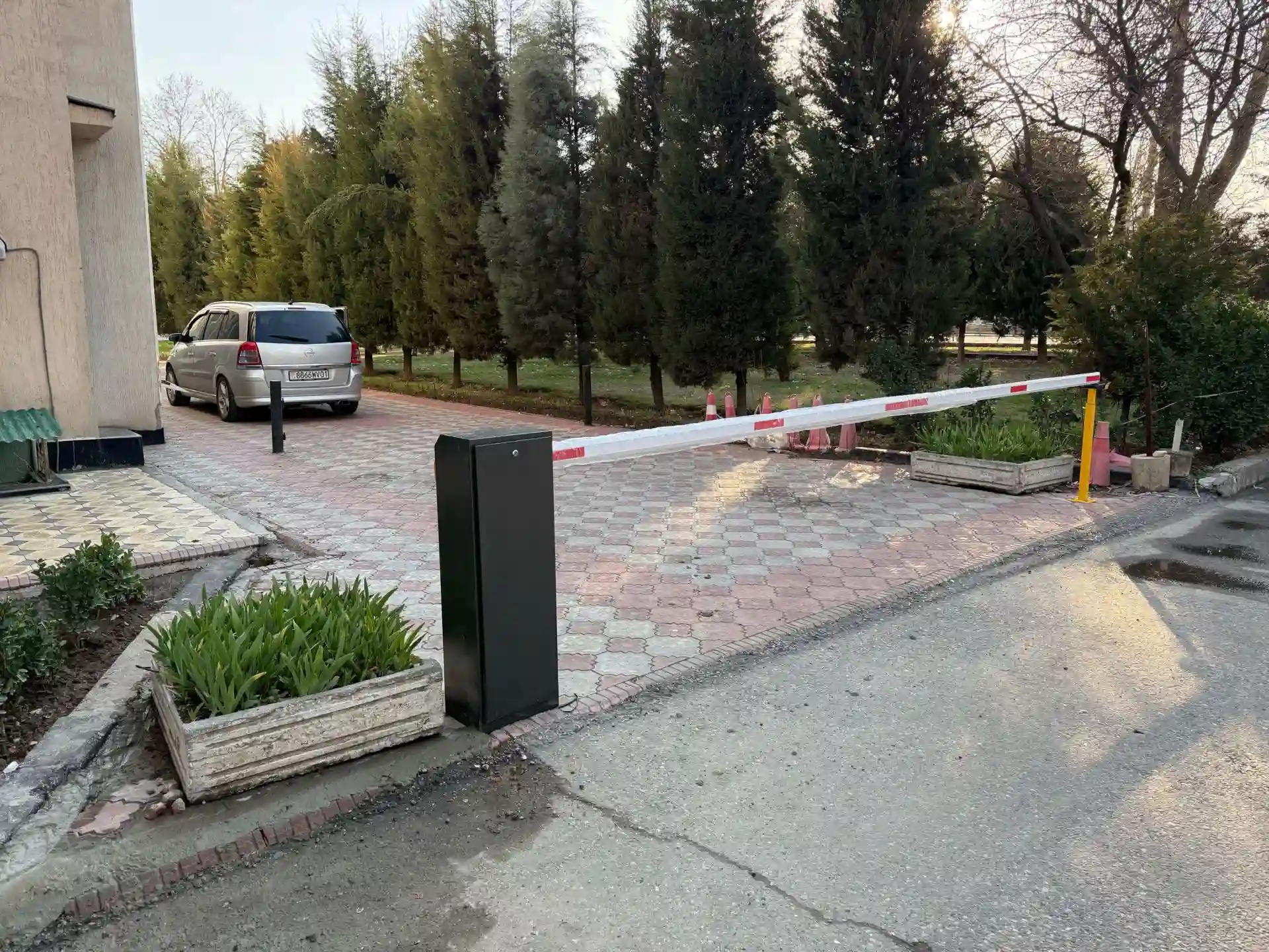 Усиленый шлагбаум