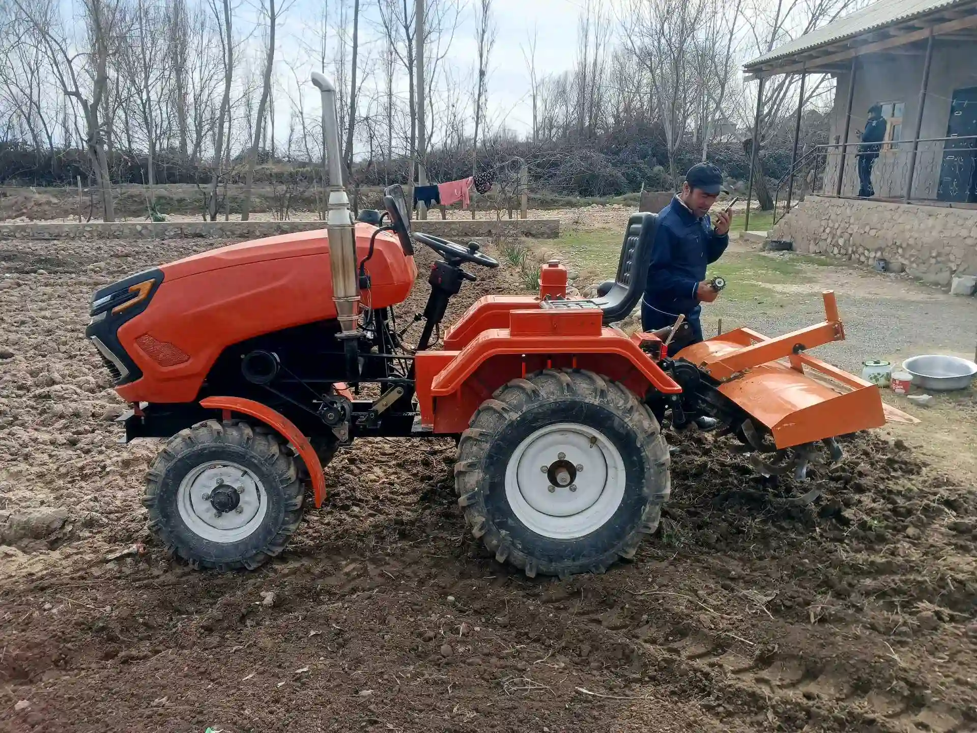 Мини трактор