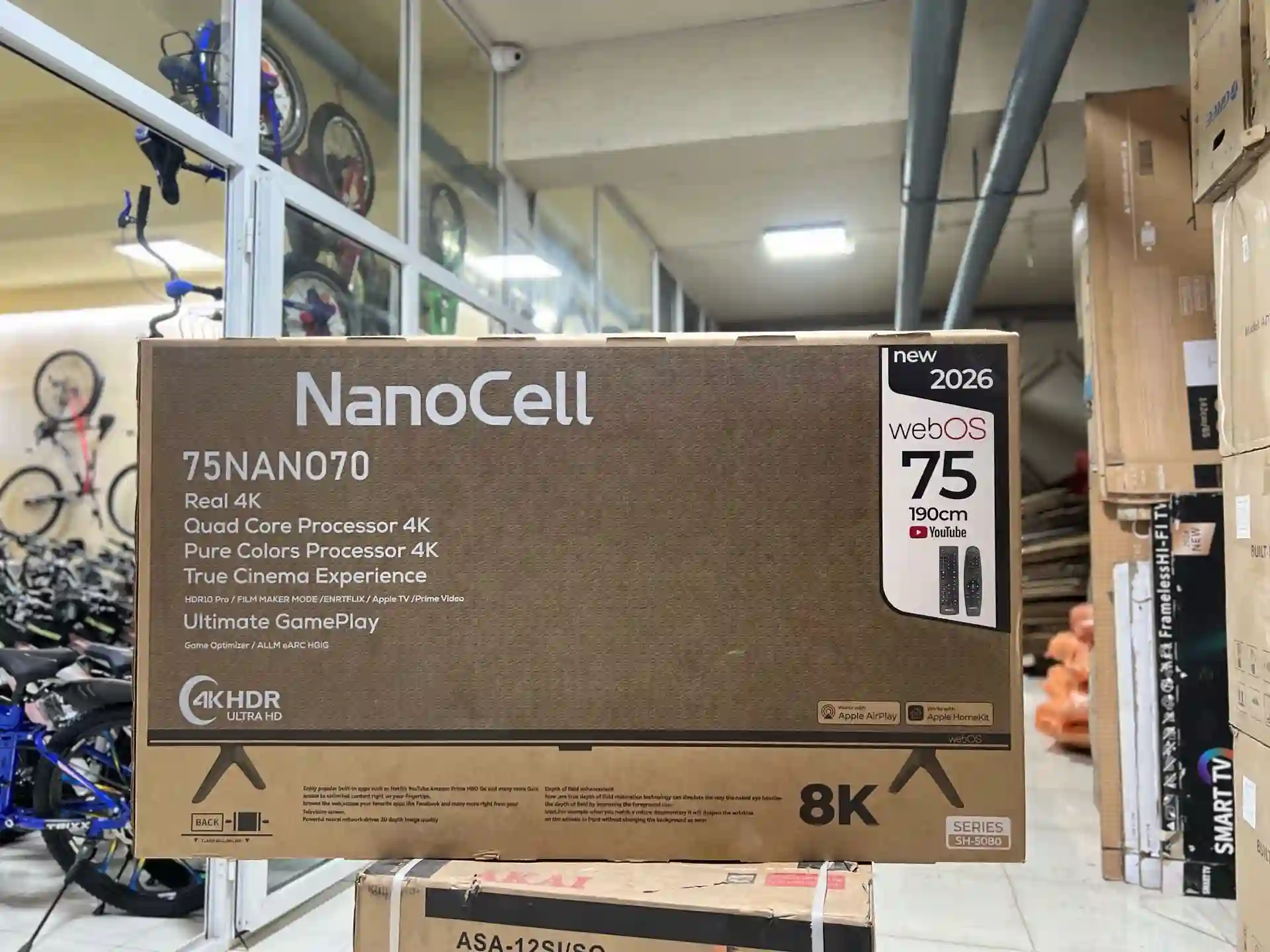 Телевизор 75 Вебос YouTube