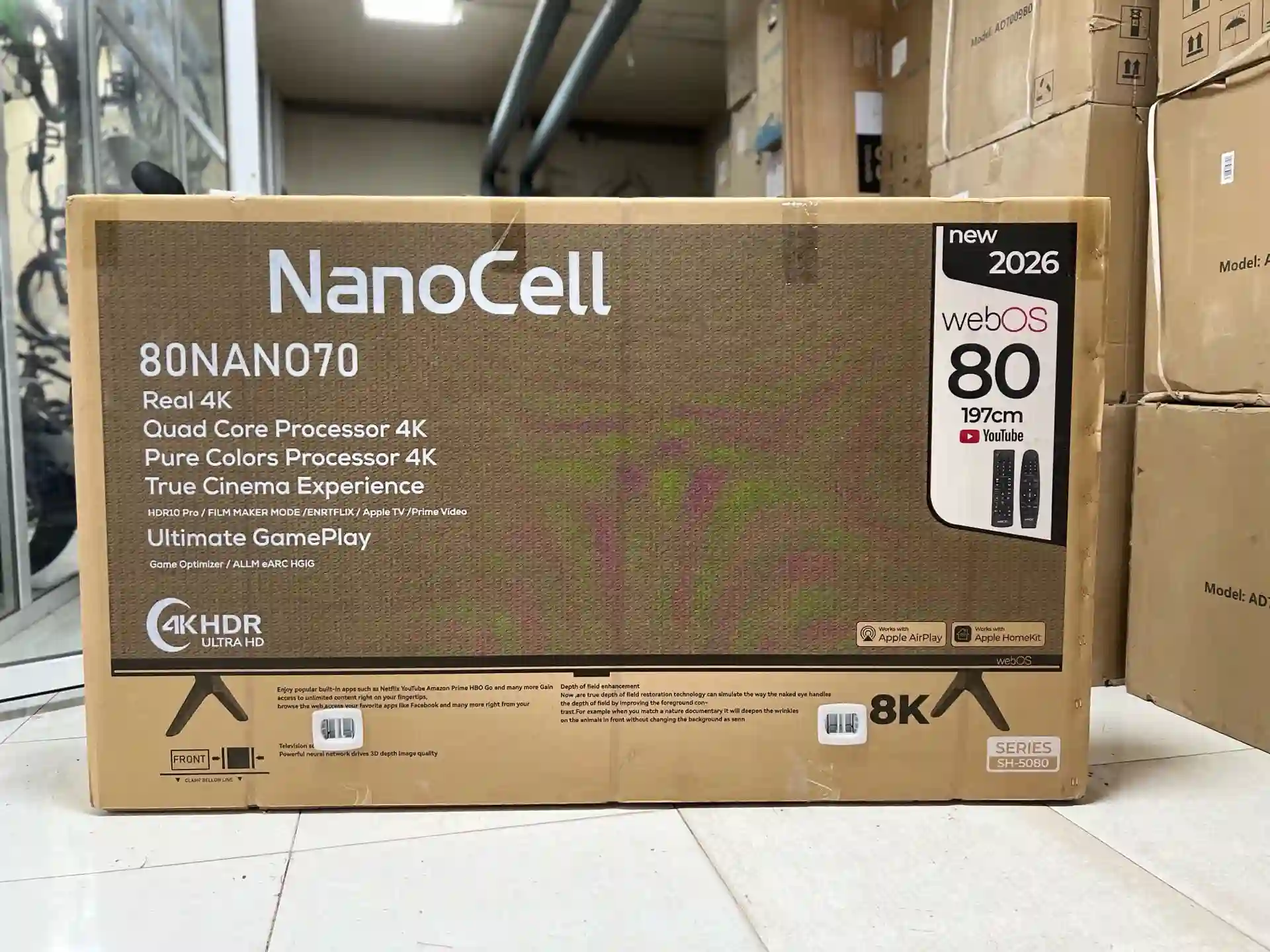 Телевизор 80 Вебос YouTube