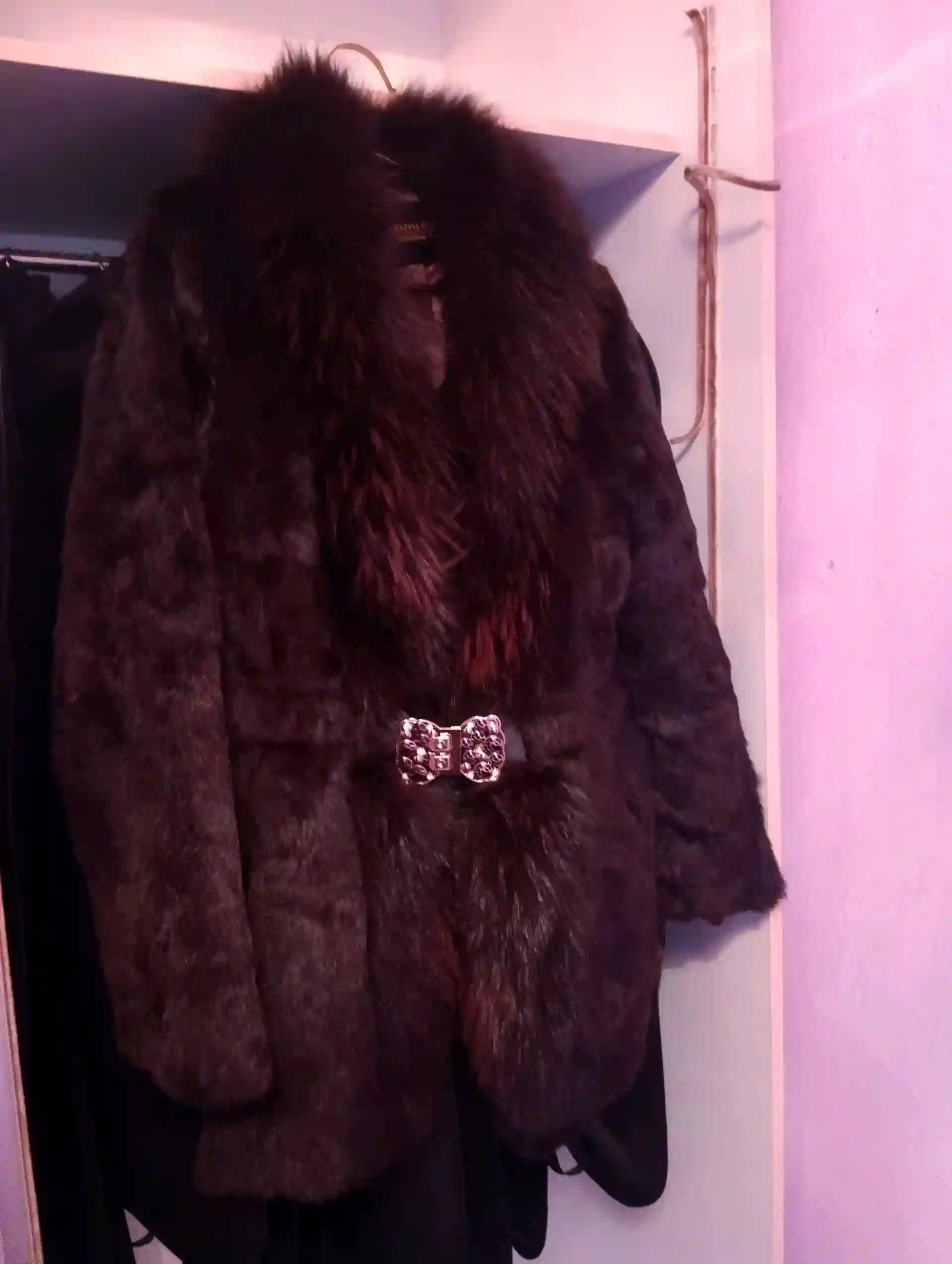 Шуба из натурального меха 