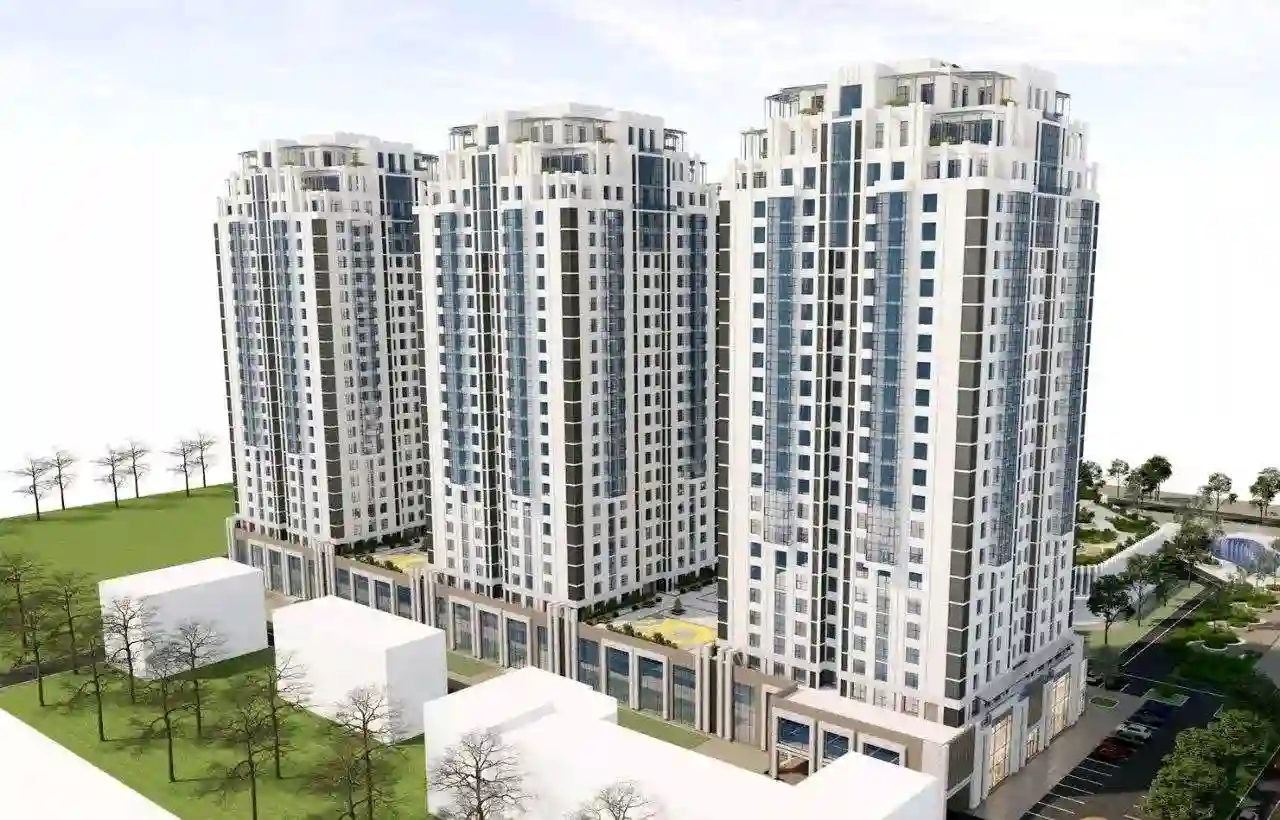 2-к квартира, 24 этаж, 92 м², Шохмансур