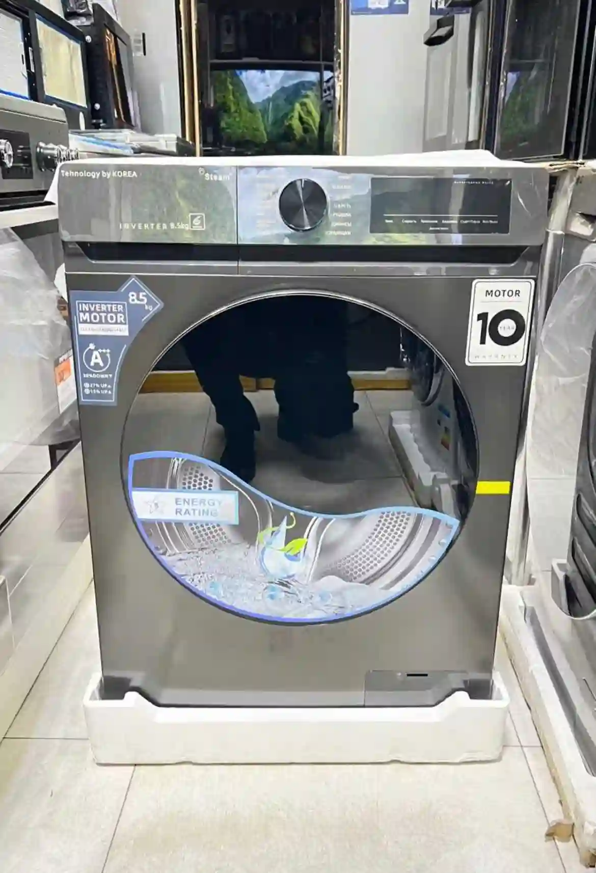 Стиральная машина  8.5 кг серий