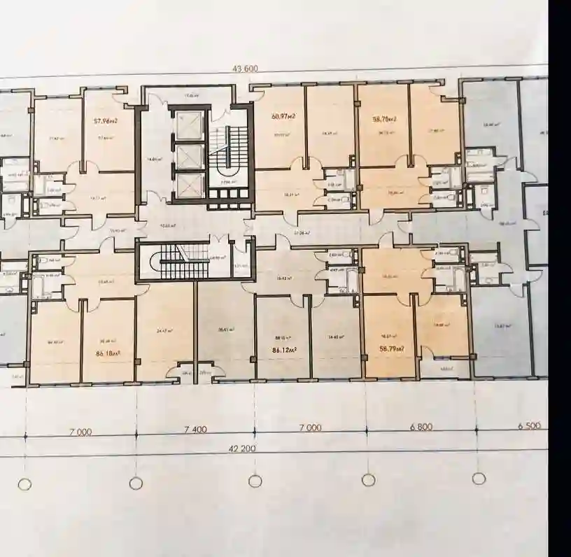 3-к квартира, 11 этаж, 86 м², И.Сомони