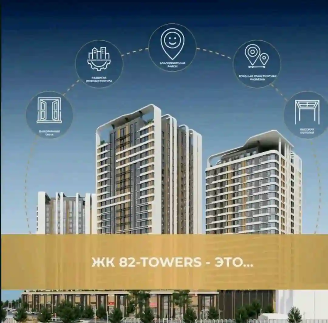 1-к квартира, 17 этаж, 57 м², Сино