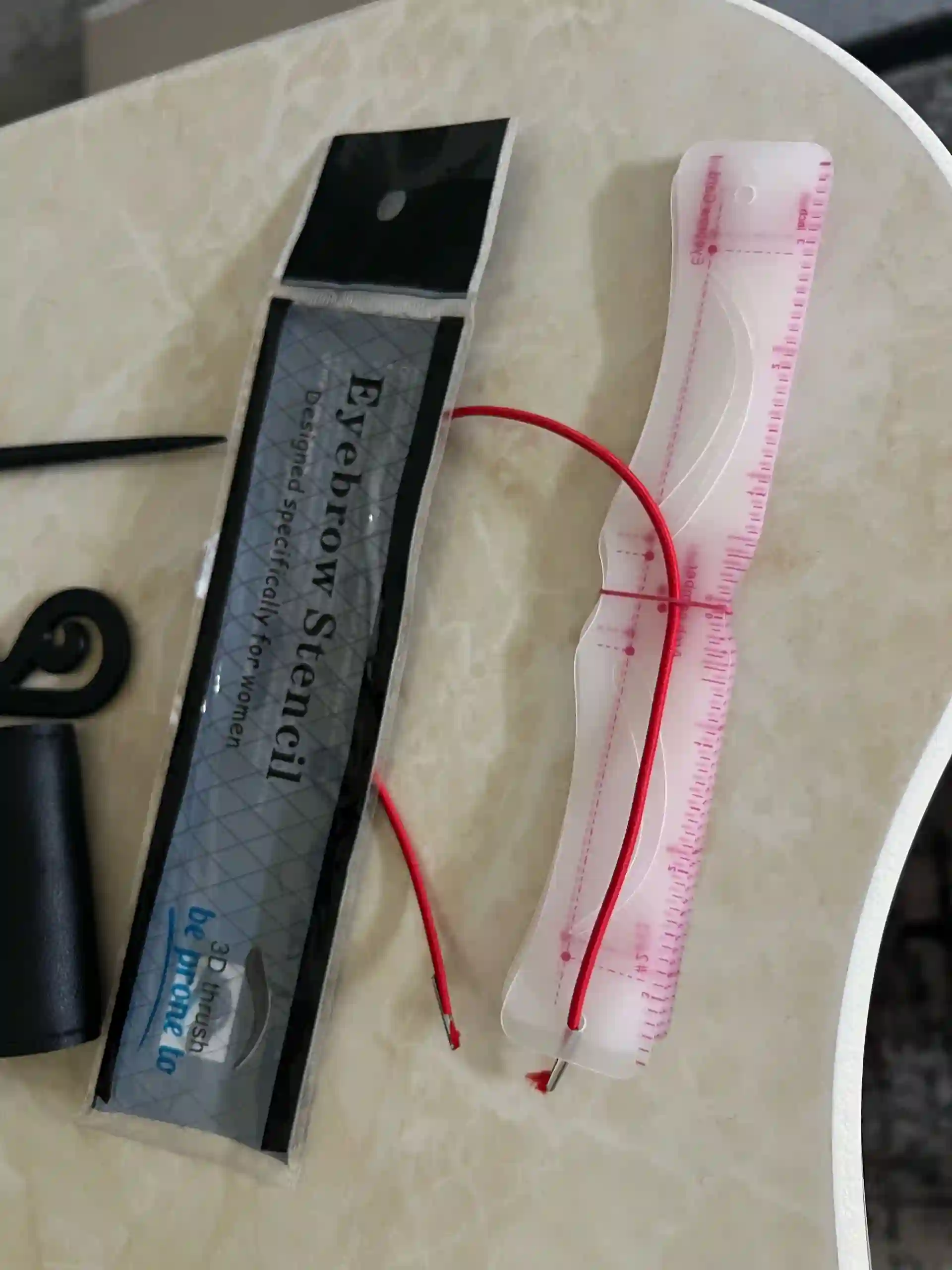 трафарет для бровей 