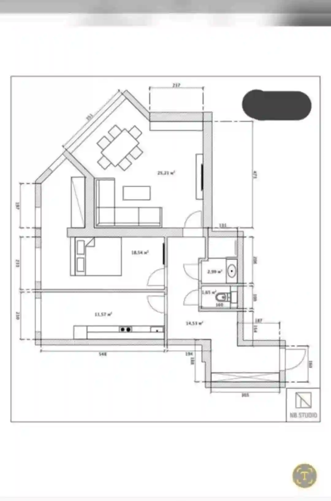 2-к квартира, 11 этаж, 72 м², Испечак