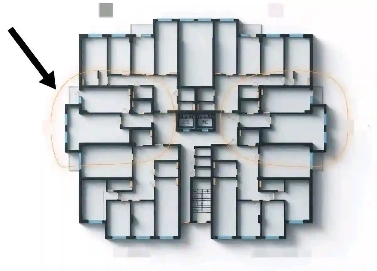 1-к квартира, 2 этаж, 66 м², Шохмансур