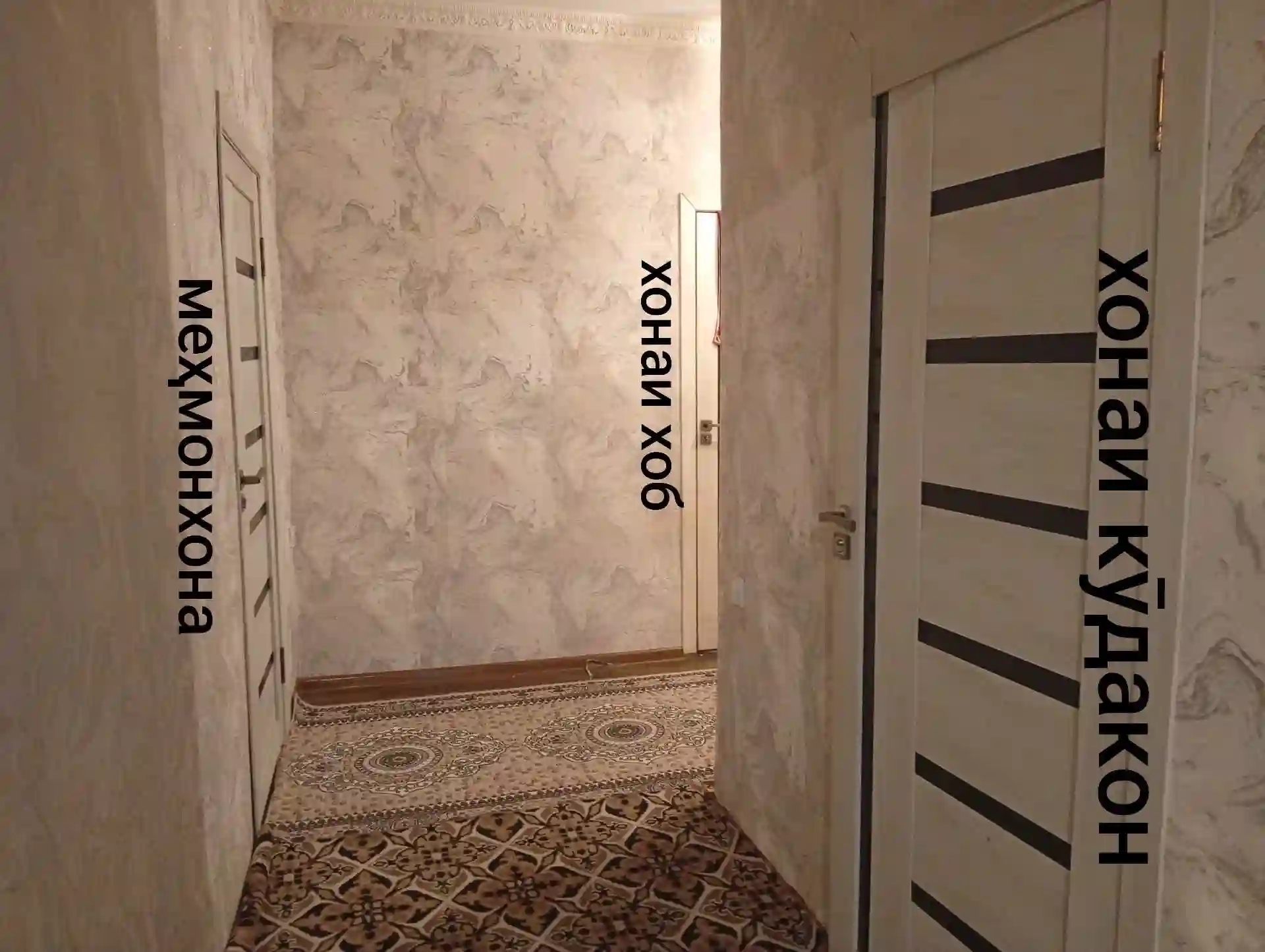 4-к квартира, 2 этаж, 76 м², Сино