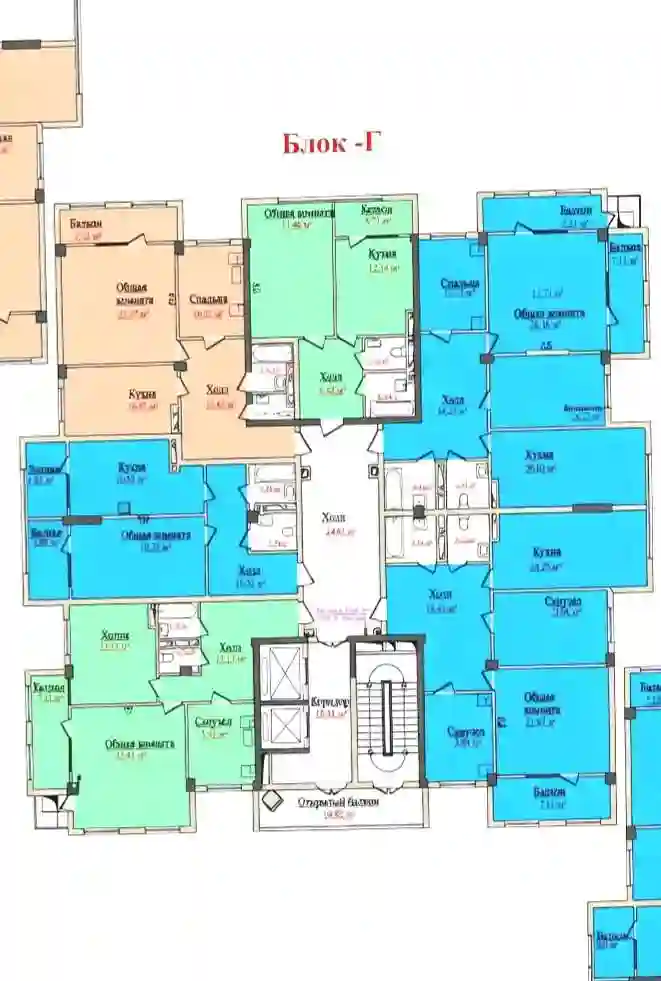 3-к квартира, 3 этаж, 112 м², И.Сомони