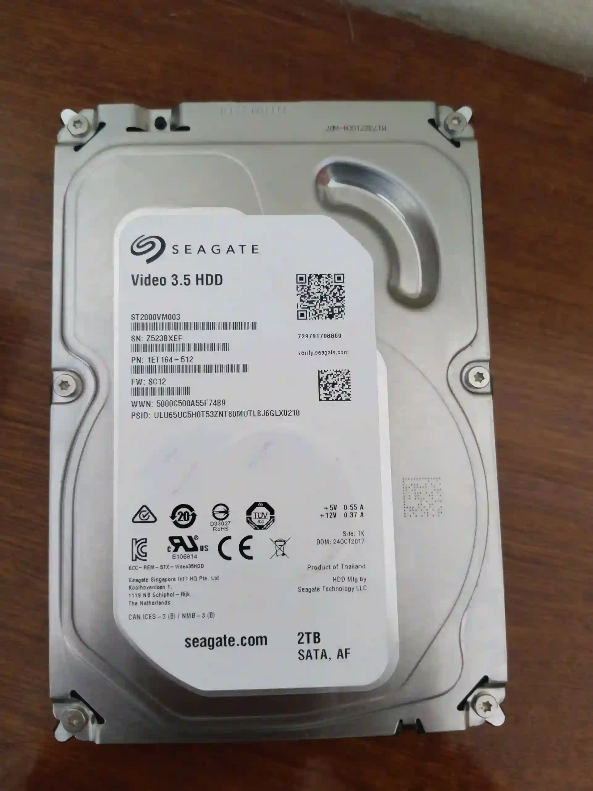 Жесткий диск Seagate 2Tb