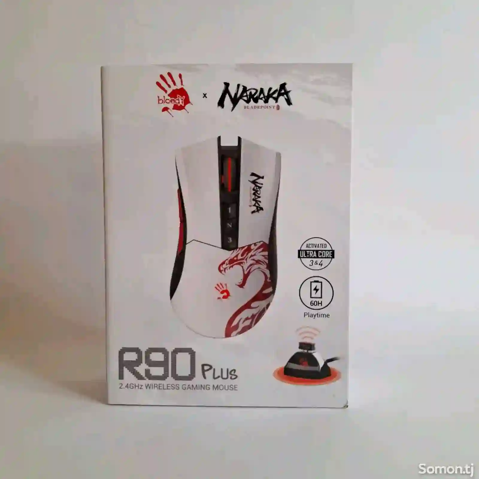 Беспроводная игровая мышь Bloody R90 Plus Naraka