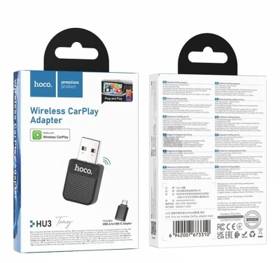 Беспроводной адаптер Wireless CarPlay Adapter hoco HU3