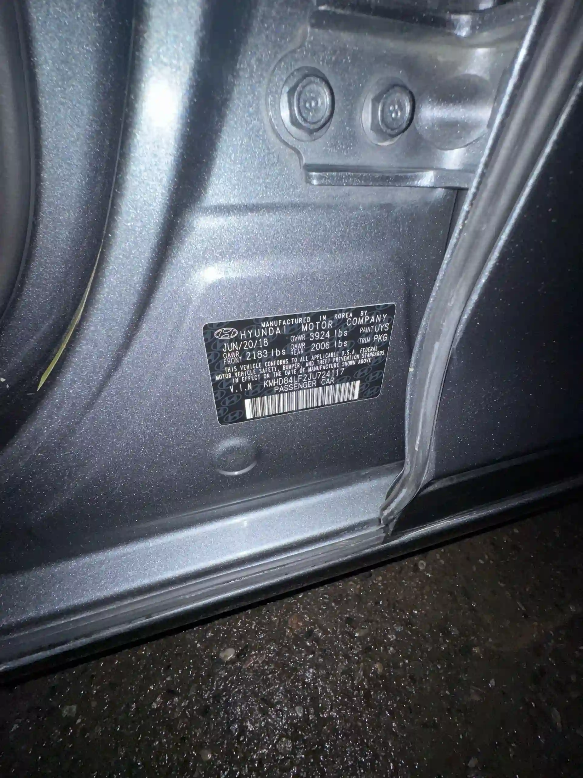 Hyundai Elantra 2018