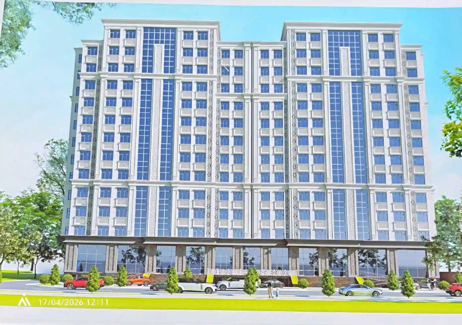 3-к квартира, 9 этаж, 49 м², Рудаки, Пеши Ҳукумати шаҳраки Сомониён