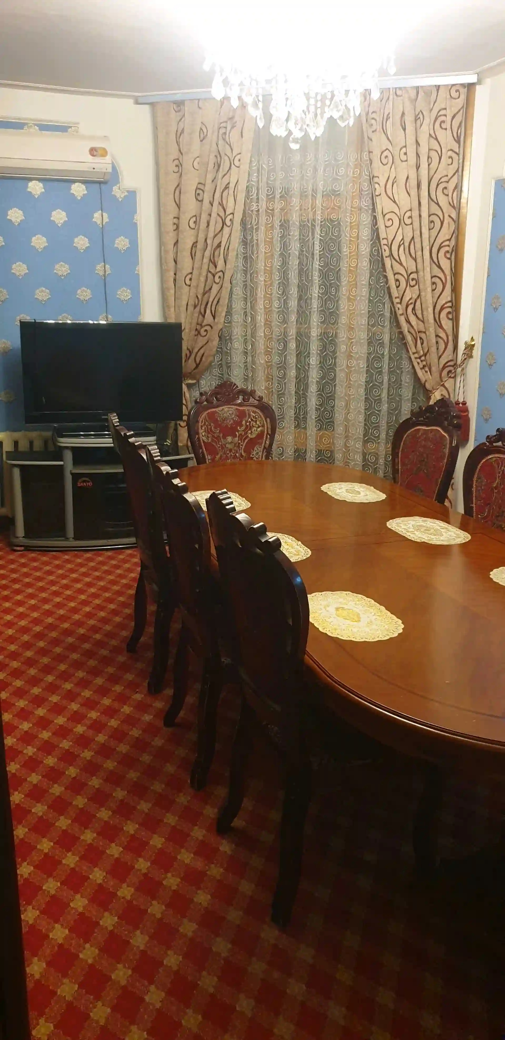 3-к квартира, 2 этаж, 74 м², Исмоили Сомонӣ