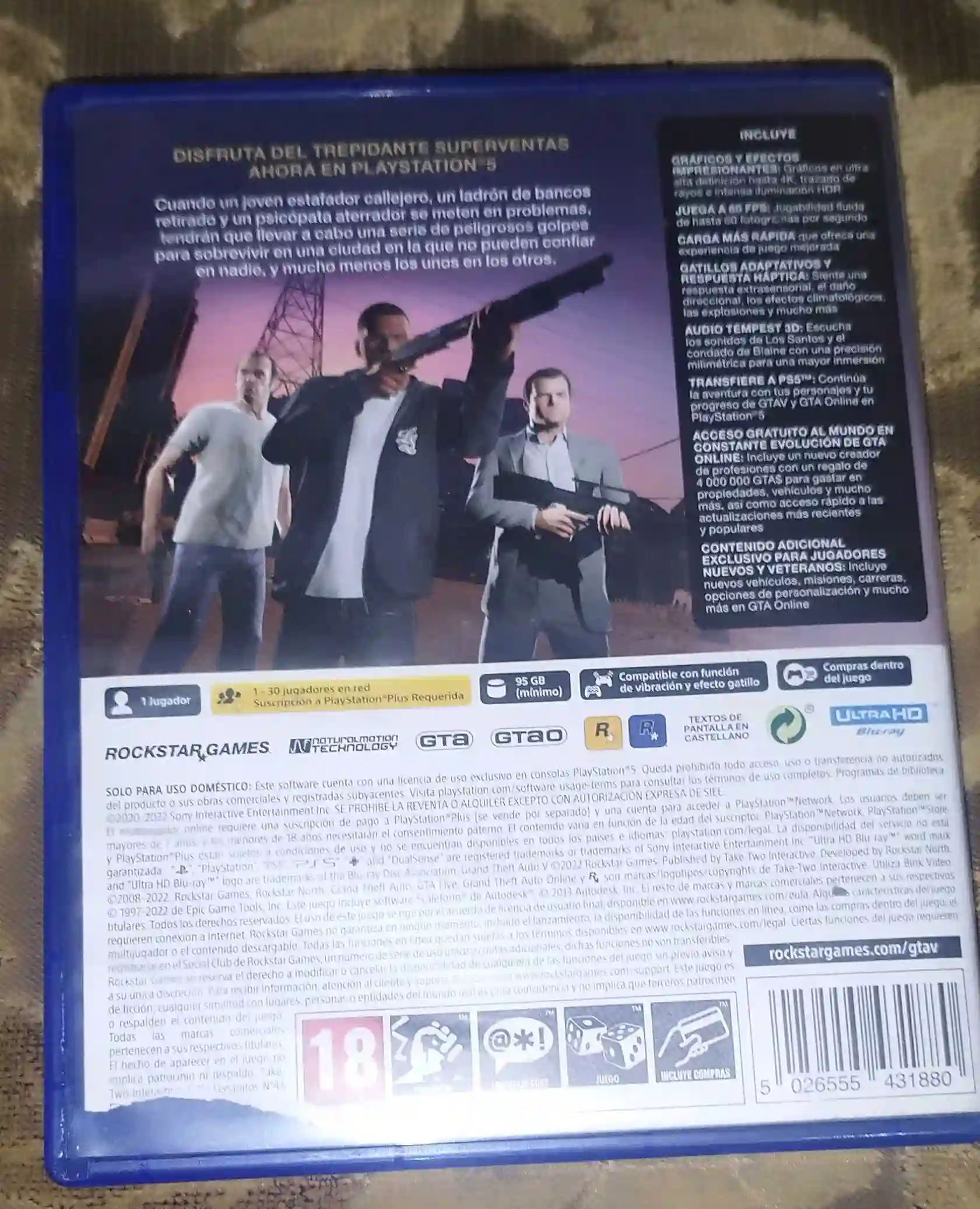 GTA 5 Компакт-диск