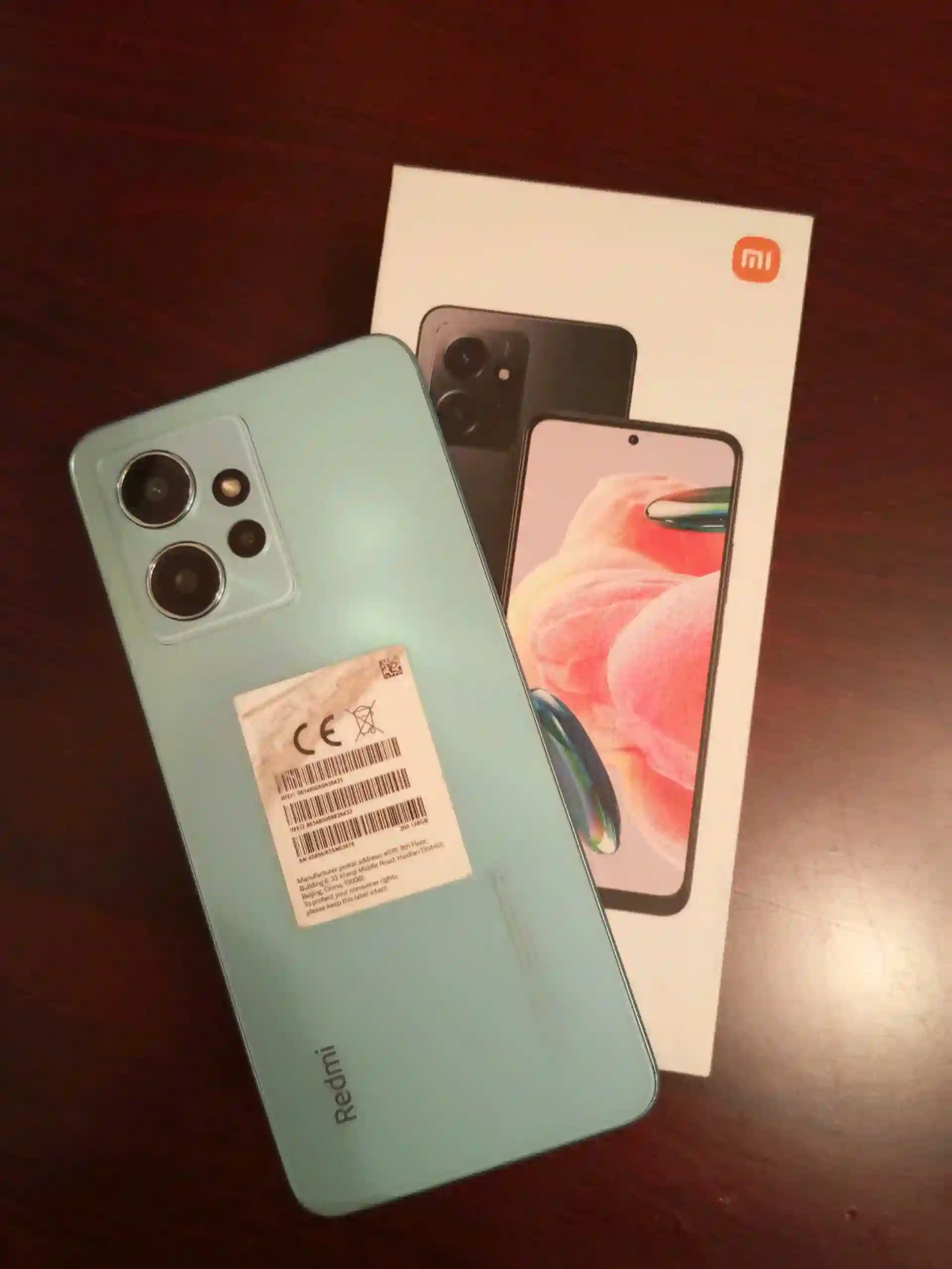 Xiaomi Redmi note 12 ice blue