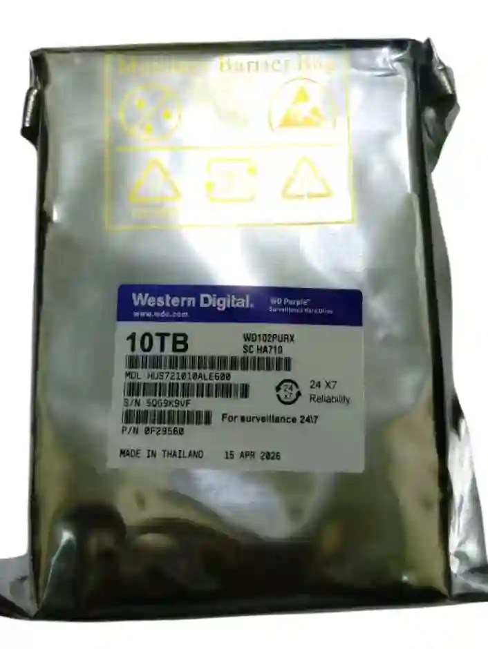  HDD 10TB Western Digital Purp — миниатюра 2