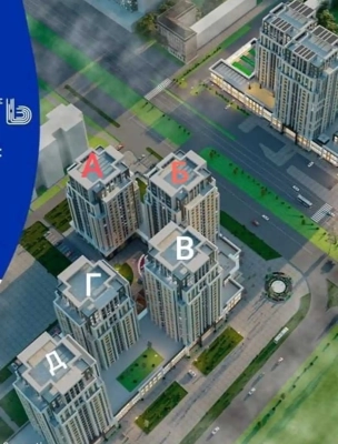2-комн. квартира, 7 этаж, 65 м², Сино 101 мкр