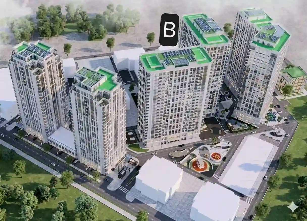 3-к квартира, 15 этаж, 124 м², Шохмансур