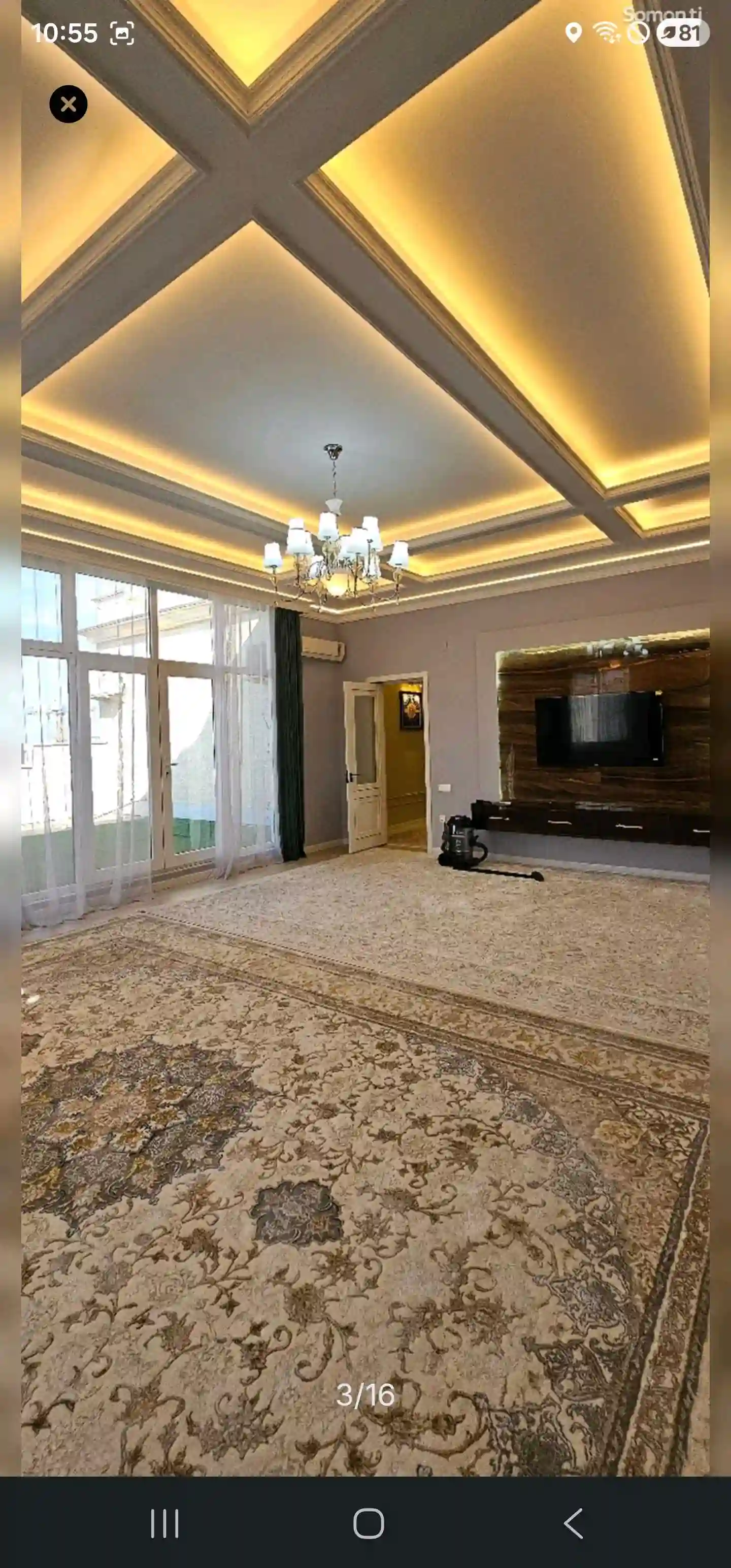 3-к квартира, 12 этаж, 152 м², шёлкомбинат дастаи дил